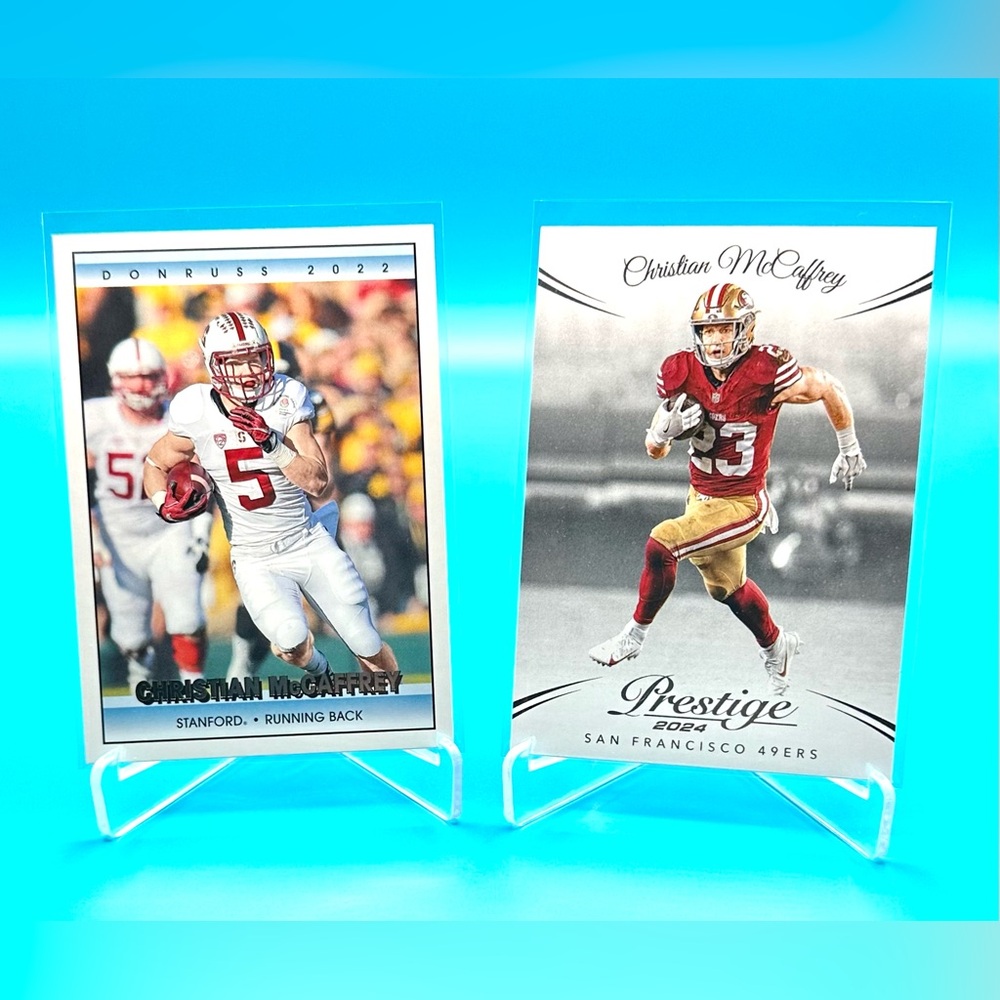 Christian McCaffrey LOT! DONRUSS + PRESTIGE!🔥